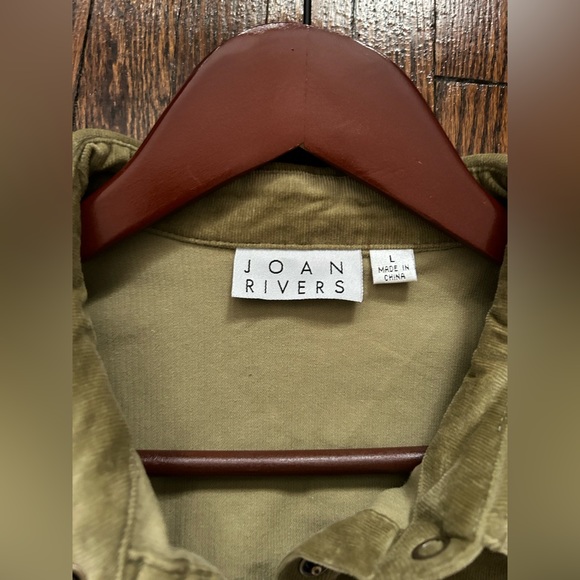 Joan Rivers Cotton Corduroy Shirt - Picture 6 of 12